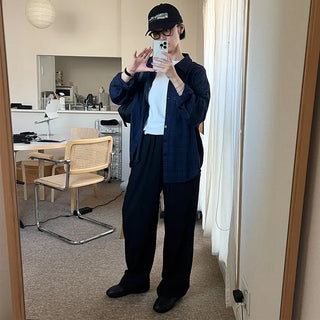 Soft check shirt
