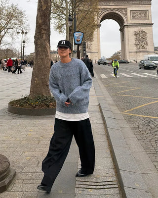 Wide slacks