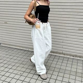 Camisole with shirred cups