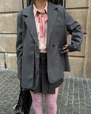 Oversized tailored jacket