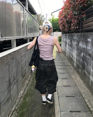 Camouflage Bermuda shorts