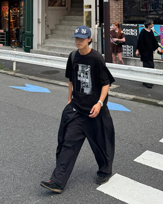 Double Pintuck Balloon Slacks