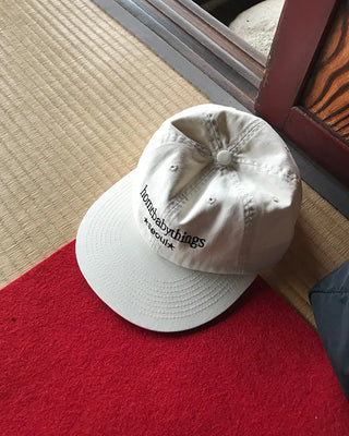 Lettering Camp Cap