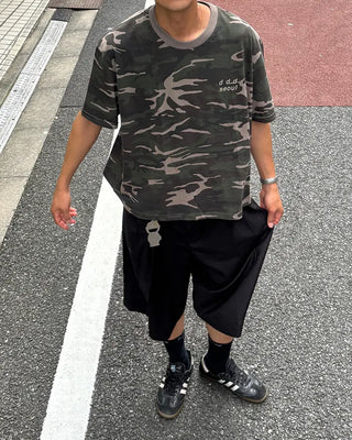 Camouflage Half-Sleeve T-Shirt
