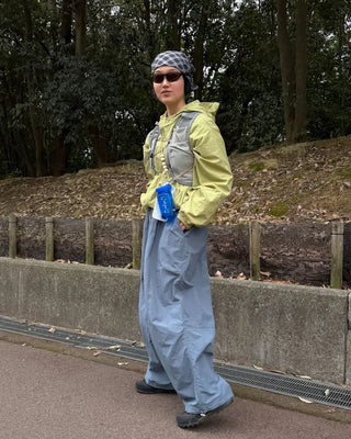 Balloon Fit Nylon Pants