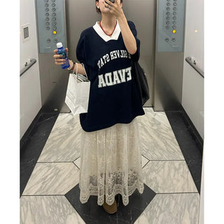 Loose sporty T-shirt