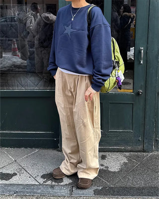 (Unisex) Pintuck Wide Pants