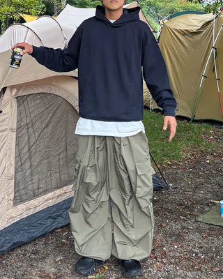 Side-tuck cargo pants