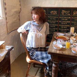 Basic cropped short-sleeved T-shirt