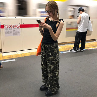 Mild Asymmetrical Ribbon Camisole