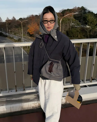 Stand-collar casual jumper