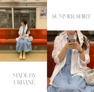 Loose-fit linen shirt (4c)