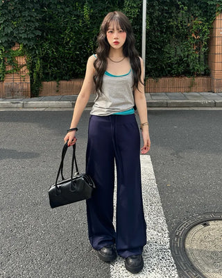 Slim layered camisole