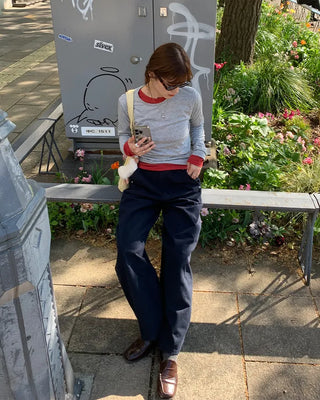 Tencel layered T-shirt