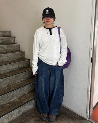 Fingerhole waffle cut and sew