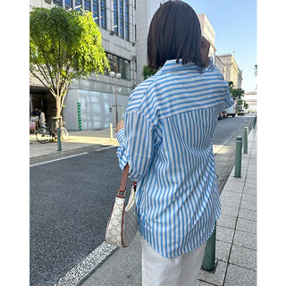 Bold striped shirt