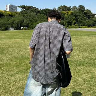 Pocket check shirt
