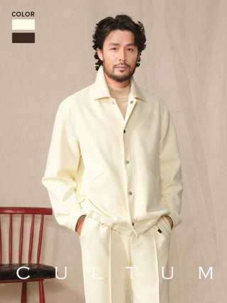 [CULTUM] Knit Collar Business Casual Jacket