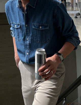 Standard Denim Collar Shirt (3 colors)