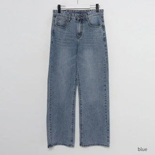 slim boot-cut long jeans