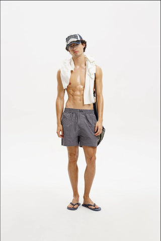 [MASONPRINCE] Gingham Check Balloon Pants & Shorts