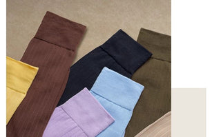 [CULTUM] Mercerized Cotton Ribbed Business Socks