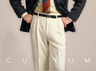[CULTUM] 1930s Wool Herringbone Double Breasted Blazer