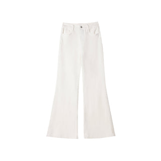 [NECY] Noir Sculptural Flare Pants (2color)