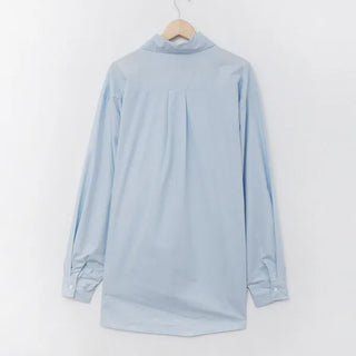 Oversized balloon sleeve shirt