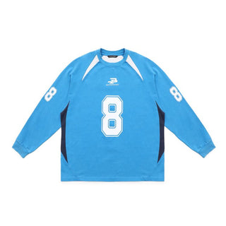 [MASONPRINCE] Combed Cotton No.8 Jersey T-Shirt