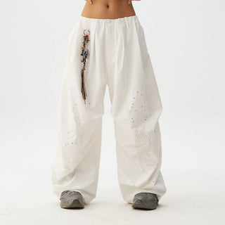 [Monterest] Quick-Dry Burnout Wide Leg Pants