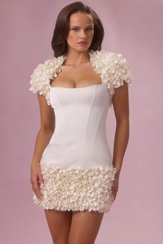 Cropped Bolero  in Ivory