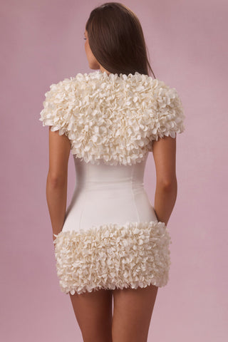 Cropped Bolero  in Ivory