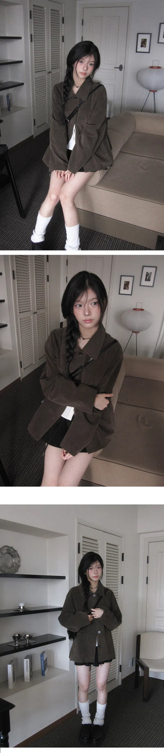 Meko Suede Formal Fit Jacket - 3 Colors