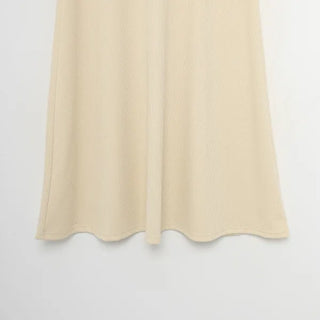 Flared long skirt
