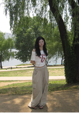 Rico Hip Balloon Cargo Keychain Pants - 3 Colors