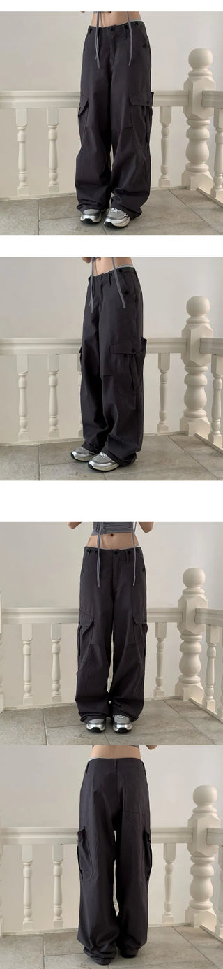 Model Praise/Fit Guaranteed Big Cargo Two-Buckle Long Pants - 4 Colors