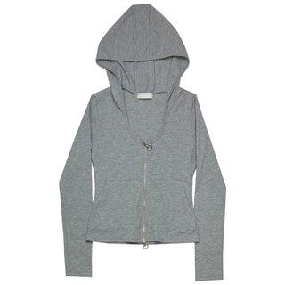 [3 colors] Waffle Zip-Up Hoodie