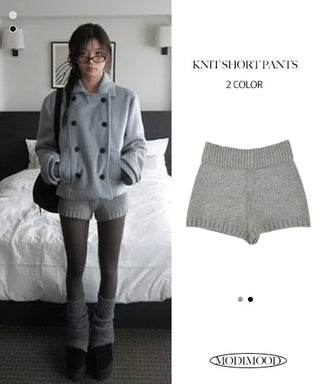 Jisoo Knitwear Shorts - 2 colors