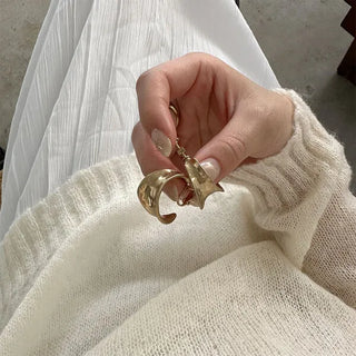 Rounding Matte Earrings