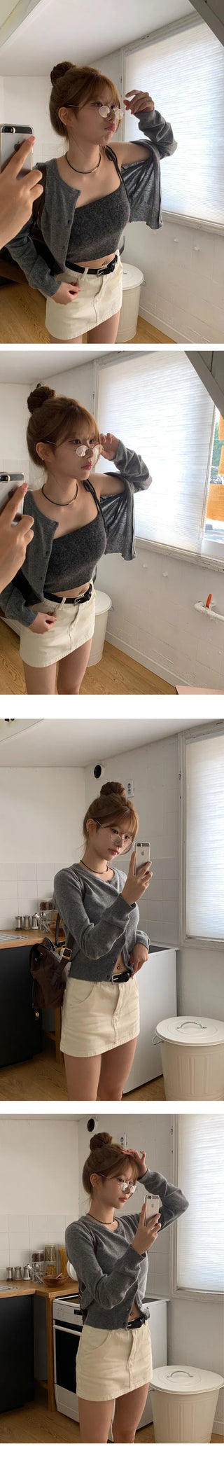 molly round cardigan - 12 colors