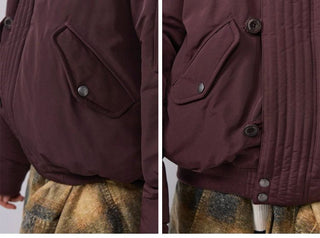 [Monterest] N2B Hooded Down Jacket with Fur Trim