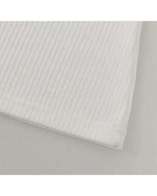 Back Point Slit Slim T-Shirt