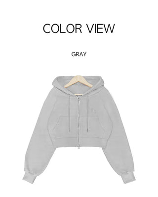 (5 colors) DR Balloon Cropped Hoodie