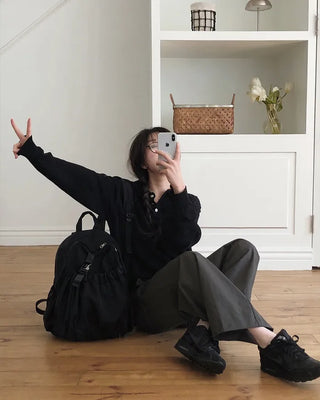 Comfortable semi-wide slacks