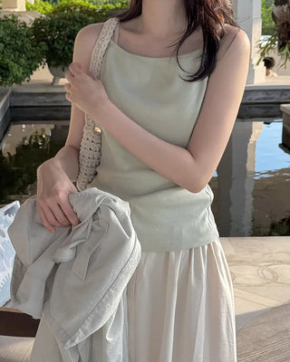Underarm fat cover! Slimming sleeveless top (over 100,000 sold)