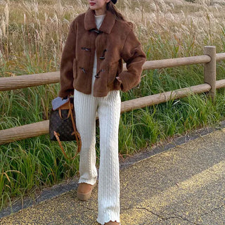 Duffle Cropped Mustang Coat