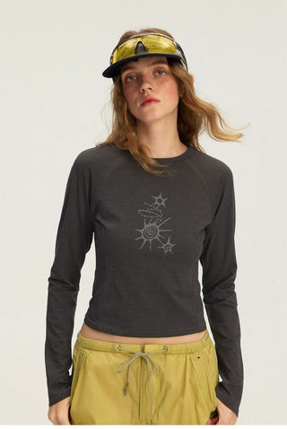 [Monterest] Quick-Dry Sports Long Sleeve Tee