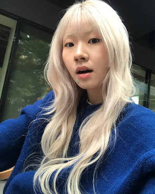 Henley neck oversized knit