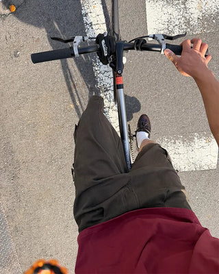 Cargo zip shorts
